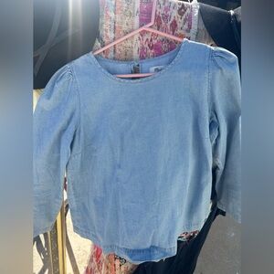 Madewell Denim Blouse